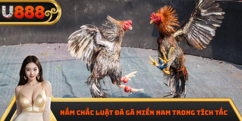 Nắm chắc luật đá gà miền Nam trong tích tắc